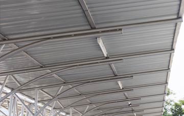 installing Pipe Ridware metal roofing